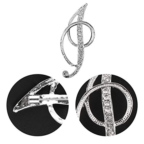 Letter “I” Brooch Pins, Alloy Lapel Pin Gold And Silver For Dress Sweater Scarf, Wedding Party Decoration Brooch 2 Packs #TOP2