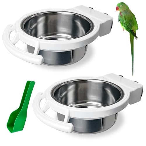 BNOSDM Bird Feeding Dish Cups Set for Small Birds