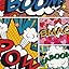 Comic Book Symbols multicolor
