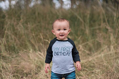 Custom Party Shop Boy's My One 1St 1 First Birthday Shirt 2T Grey And Blue #TOP2