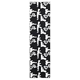 BLACK DIAMOND Skateboard GRIP TAPE 1 Sheet GUNS WEAPONS