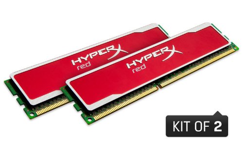 Kingston Khx16C9B1Rk2/8X Hyperx Red 8Gb (4Gb 512M X 64-Bit X 2 Pcs.) Ddr3-1600 Cl9 240-Pin Dimm Kit #TOP1