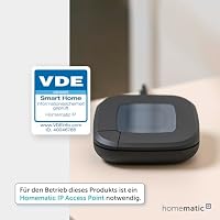 Homematic IP Temperatur- und Luftfeuchtigkeitssensor – außen, anthrazit – Ansicht 4
