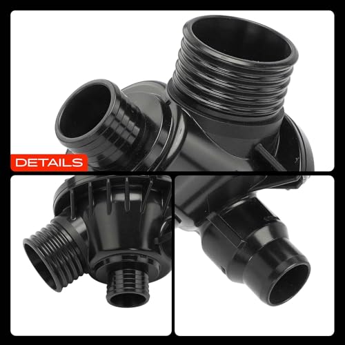 A-Premium Engine Coolant Thermostat Housing Assembly with Sensor Compatible with BMW 335i, 335i GT xDrive, 335i xDrive, X5, 435i, 435i Gran Coupe, 435i xDrive, 435i xDrive Gran Coupe, X6, M2, M235i by A-premium - Image 9