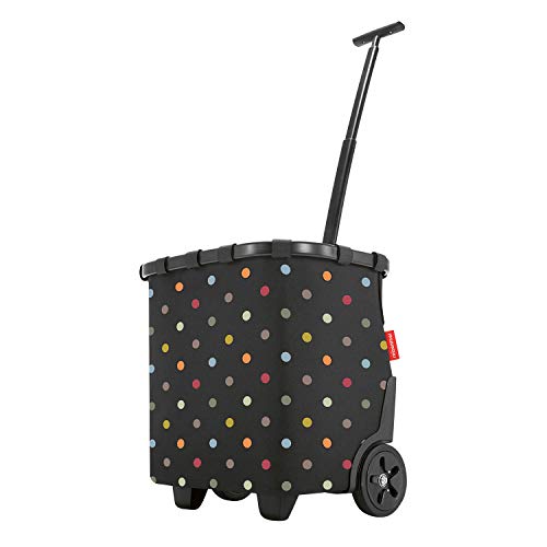 reisenthel carrycruiser 40 Liter Einkaufstrolley + Cover Black dots – Bild 3