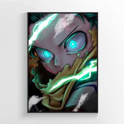 Image of (Aniculture) My Hero Academia Anime Wall Posters, Pack of 3, A3 Size (30x42 cm), 300 GSM, Adhesive Back, Wrinkle-Free MHA Characters Collection pack