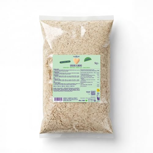 nut&me Farine d’Amande complète 1 kg | Amandes Moulues en poudre fine | Sans Gluten et Vegan | Riche en protéines et pauvre en glucides | Idéale pour la...