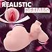 Pletfaw 3.53LBS Sex Doll Male Masturbator, Mini Female Love Doll with Pocket Pussy Ass, Small Adult Sex Doll with Unique 3D Realistic, Adult Sex Toy with Torse and Boobs for Men Masturbation