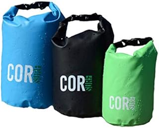 COR Surf Floating Waterproof Dry Bag 3L 5L 10L Roll Top Sack Keeps Gear Dry for Kayaking, Rafting, Boating, Swimming, Camping, Hiking, Beach, Fishing