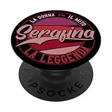 Serafina La donna il mito la leggenda PopSockets PopGrip Intercambiabile