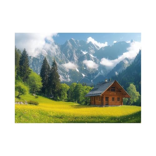 Impression sur toile intissée forêt, poster mural 60x80cm haute définition aux couleurs durables