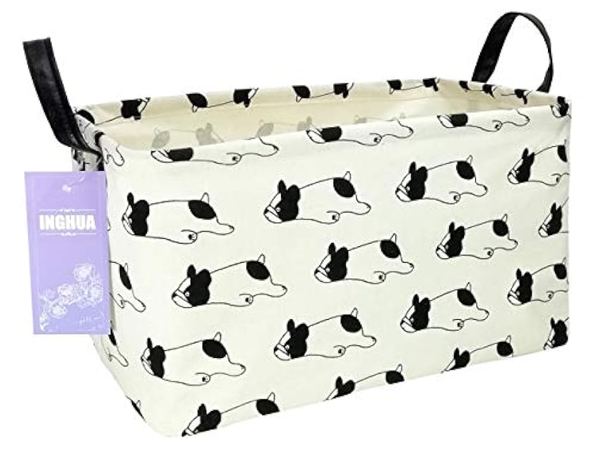 Rectangular Storage Basket Fabric Organizer Bin for Toys,Books,Clothes,Gifts,Pets-Perfect for Home,Office,Nursery,Dorm,Shelf(Rec Spaceships)