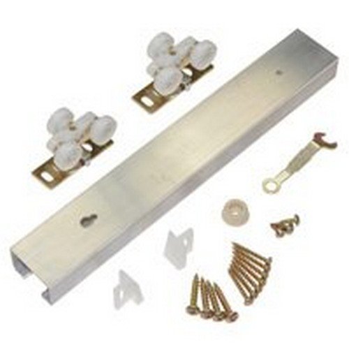 Le Johnson 100721DR Set de Riel para Puerta Simple de Aluminio de 72 Pulgadas - Cantidad 5 miniatura 1