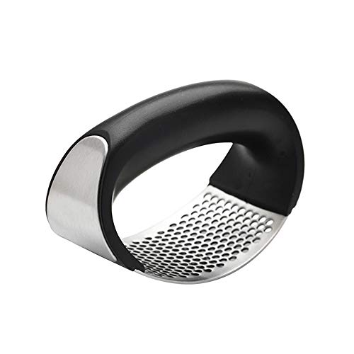 Alho de Aço Inoxidável Press Rocker Alho Triturador Espremedor Picador Picador de Picador de Cozinha