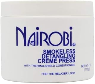 NAIROBI Smokeless Detangling Cream Press 4oz - with a comb