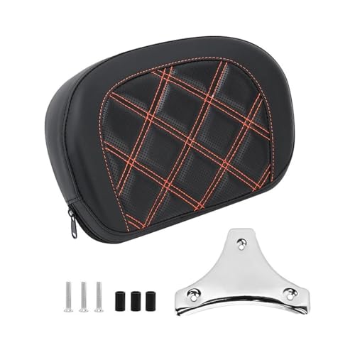 Coussin dossier passager amovible pour éliminer la fatigue en Road King et Touring