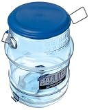 San Jamar-SI6500 Saf-T-Ice Commercial Ice Tote Snap-Tight Lid - Blue, 1 Count (Pack of 1)