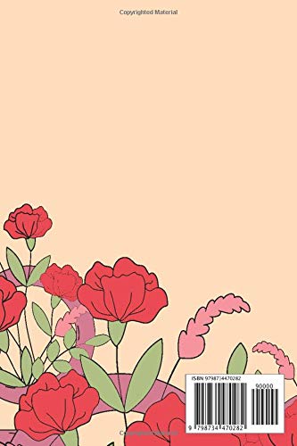Feminism Is My Second Favorite F-Word, feminist notebook, journal notebook for women, Great Gift For Feminists, Floral Cover - Image 2