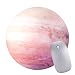 Produktbild DINOWIN Gaming Mauspad Runde (220 mm x 220 mm x 3 mm),Wasserdicht rutschfest Mauspad,Fairy Design: Kinder Mauspad, Mädchen Maus Matten, Fairy Geschenke (Jupiter)