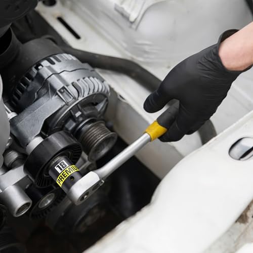 Image of 13-Piece 3 /8 inch Drive Shallow Impact Socket Set, 7-19mm, Semi-Deep Sockets, CR-V, Socket Set for Automotive and Home, Metric, 6 Point Socket Set for Automotive and Home