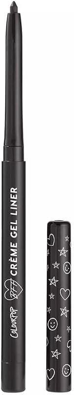 ColourPop SWERVE Matte Creme Gel Eyeliner Retractable Pencil (True Black), 0.2g (0.007 Ounce)