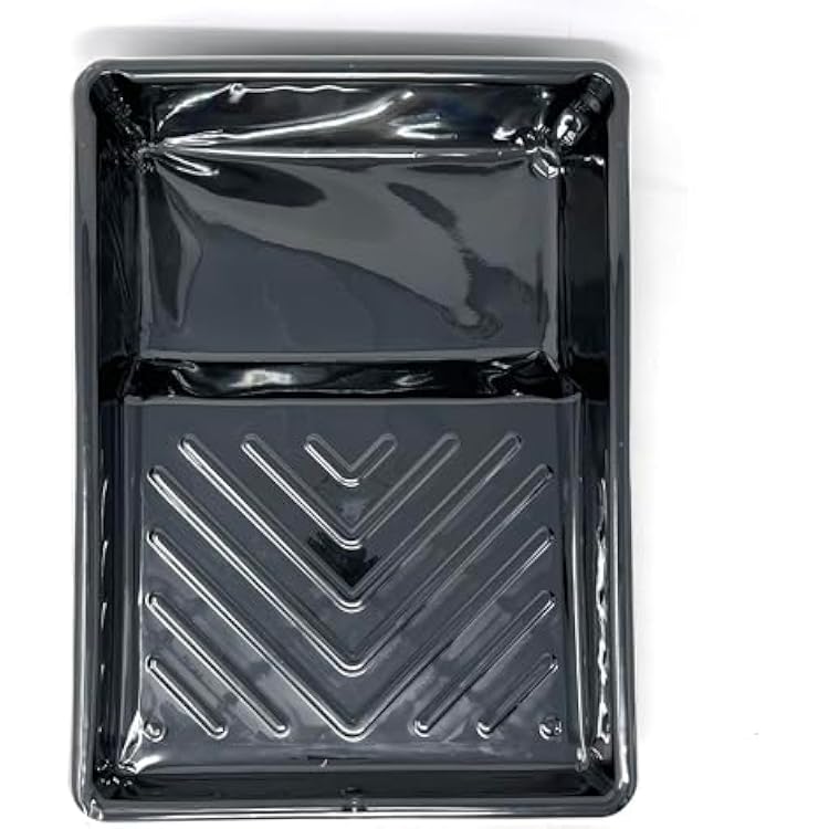 Allgala 2PK Large 9 in Plastic Paint Roller Trays with 10 Liners 16x12 in - TH10511