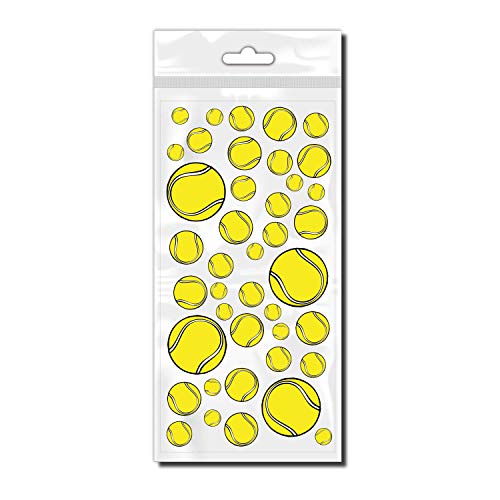 style4Bike Tennisbälle Fahrradsticker sportliche Tennisbälle als Fahrrad Aufkleber Set für Fahrrad ✓ Kratzfeste Aufkleber ✓ | D00069