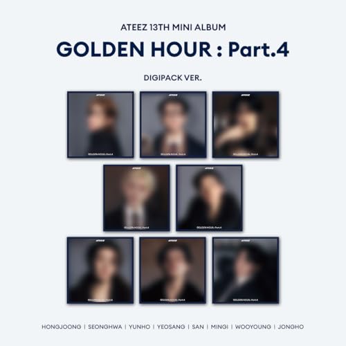 ATEEZ [GOLDEN HOUR : Part.4] (DIGIPACK ver.)（韓国盤）【正規輸入盤】