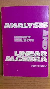 Paperback Analysis and Linear Algebra Book