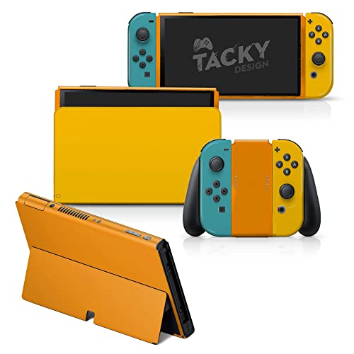Skin Nintendo Switch OLED Tacky Design autocollant vinyle coloré complet