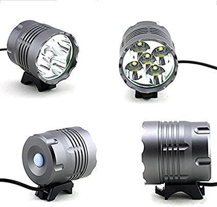 Sahara Sailor Front Bike Light USB Rechargeable - Super Bright 800 Lumens Aluminum Alloy IPX6 Waterproof Bicycle Light Supports Wired Remote Control - Fits ALL Bicycles, Road, MT