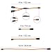 GTIWUNG 16Pcs Cable de Extension Servo, 75/150/300mm Jr Servo Extensión, Servo Cable...
