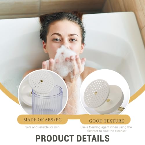 SNOMEL SNOMEL 2 peças para fazer chicotes de marshmallow para cuidados com a pele, máquina de espuma