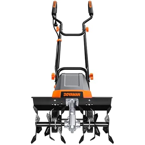 18-Inch Electric Garden Tiller & Cultivator, 15-Amp Corded Rototiller