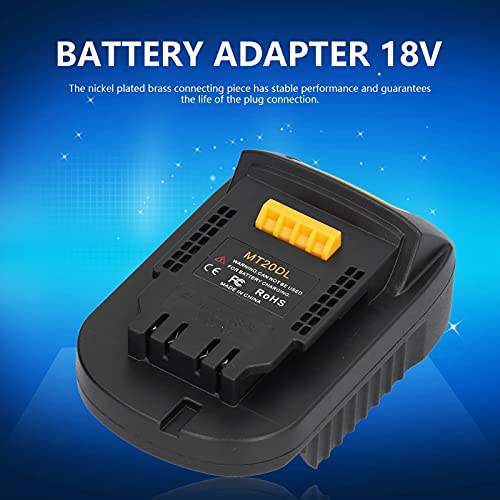 Adaptador de bateria, conector de alimentação MT20DL durável 18V 20V para equipamentos