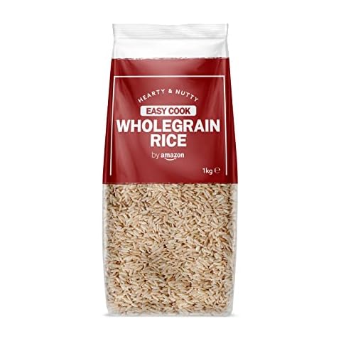 by Amazon Wholegrain Parboiled Rice, 1kg Cover