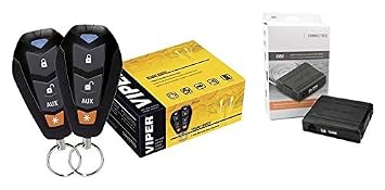 Viper 4105V Remote Car Starters 1-Way with 2 4-Button Remotes Keyless and Directed DB3 XPressKit DEI Databus all Combo Bypass / Door Lock Interface Combo Package