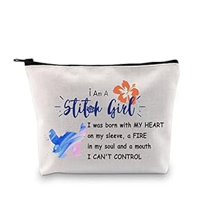 GJTIM Movie Character Zipper Pouch Spirit Animal Movie Inspired Makeup Bag for Fans(I Am Bag)