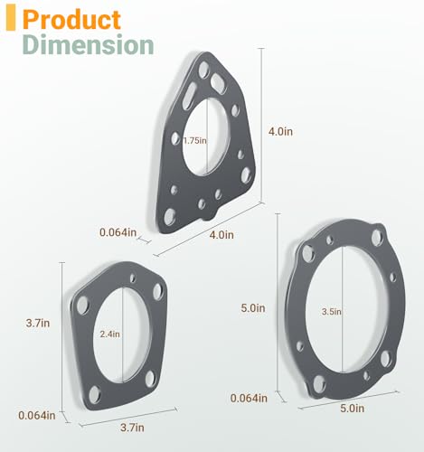 Image of Exhaust Gasket Repair Kit for Kawasaki Jet Ski 1100 ZXi, STX 1100, STX DI & Ultra 130 (1996-2004), Exhaust Head Pipe & Muffler Gaskets Replacement Set