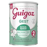 GUIGOZ GUIGOZGest 2 Lait bébé en poudre 2ème âge   de 6 à 12 mois   Boîte de 830g