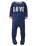 Carter's Little Girls' Printed Footie (Toddler/Kid) - Floral Love - 3T