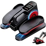 HJDFGSS Máquina elíptica para debajo del escritorio, mini ejercitador de pedal