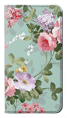 Housse Cuir pour Google Pixel 4a 5G au design raffiné Flower Floral Art Painting