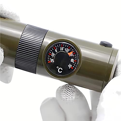Turum Emergency Survival Whistle,Multifunctional Outdoor Tools,Loud Safety Signaling,Compass,Expedition/Exploration/Hiking/Camping 3Pcs #TOP6
