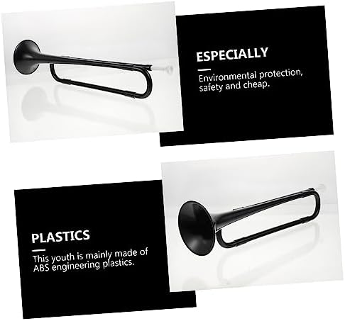 EXQUIMEUBLE 1pc b flat trumpet toys for girl Fun Birthday Party Favors Kids Horn wind instrument boy travel 3 41o1 eOEyFL. AC