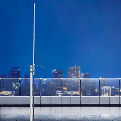 HYS 2m 70cm Antenna Base Station 68.89inch Fibreglass Antenna with SL16 Connector for Mobile Ham Radio Transceiver Two Way Radio