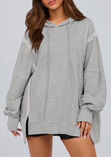 PRETTYGARDEN Womens Oversized Hoodie 2025 Spring Sweatshirt Long Sleeve Loose Trendy Outfits Casual Cute Pullover Tops - Image 4