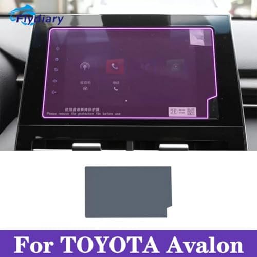 Protector transparente de TPU premium para pantalla de Toyota Avalon 2