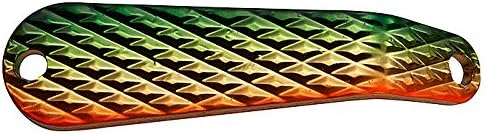 Smith LTD Spoon Back & Force Diamond 0.2 oz (5 g) Green Gold Orange GGO #12 Lure