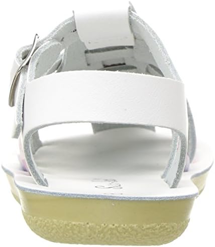 Salt Water Sandals by Hoy Shoe Girls' Sun-San Sailor Flat Sandal, multi, 8 M US Toddler | Image 2